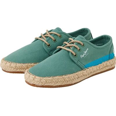 Pepe Jeans Espadrillas Tourist Lace Army EU 33 Pepe Jeans Espadrillas Tourist Lace Army EU 33