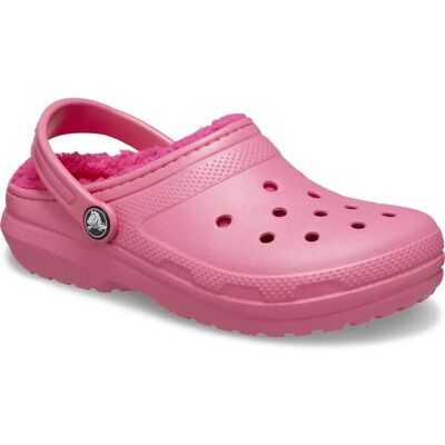 Crocs Zoccoli Classic Lined Hyper Pink EU 19-20 Crocs Zoccoli Classic Lined Hyper Pink EU 19-20