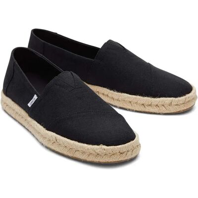 Toms Espadrillas Rope 2.0 Black Rcld Ctn Slb Wvn EU 42 Toms Espadrillas Rope 2.0 Black Rcld Ctn Slb Wvn EU 42
