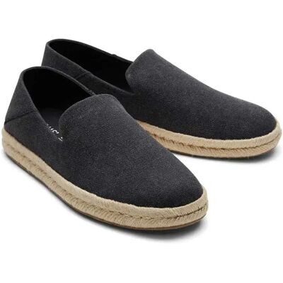 Toms Espadrillas Santiago Black Rcld Ctn Canvas EU 46 Toms Espadrillas Santiago Black Rcld Ctn Canvas EU 46