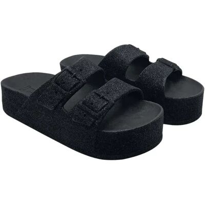 Cacatoes Ciabatte Caipirinha Glitter Black EU 35-36 Cacatoes Ciabatte Caipirinha Glitter Black EU 35-36