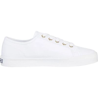 Tommy Hilfiger Sneaker Essential Nautical White EU 40 Tommy Hilfiger Sneaker Essential Nautical White EU 40