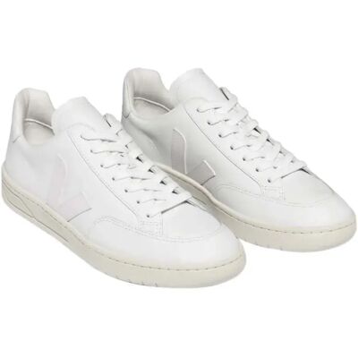 Veja Sneaker V-12 Leather Extra-White EU 40 Veja Sneaker V-12 Leather Extra-White EU 40