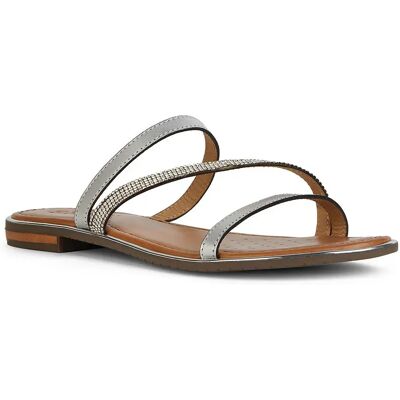Geox Sandali Sozy Plus Silver EU 37 Geox Sandali Sozy Plus Silver EU 37