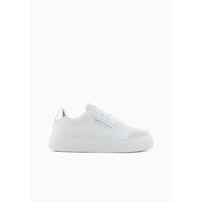 Armani Exchange Sneaker Xdx157 Op.White / Gold EU 40 Armani Exchange Sneaker Xdx157 Op.White / Gold EU 40
