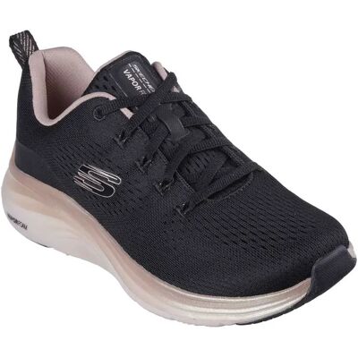 Skechers Sneaker Vapor Foam Midnight Glimmer Black Mesh / Rose Gold Trim EU 36 Skechers Sneaker Vapor Foam Midnight Glimmer Black Mesh / Rose Gold Trim EU 36
