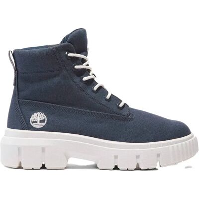 Timberland Stivali Greyfield Dark Blue Canvas EU 37 Timberland Stivali Greyfield Dark Blue Canvas EU 37