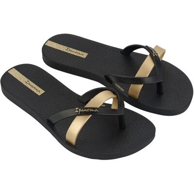 Ipanema Infradito Kirei Black / Gold EU 30 Ipanema Infradito Kirei Black / Gold EU 30