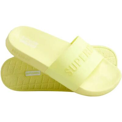 Superdry Ciabatte Code Logo Vegan Sunny Lime Green EU 40-41 Superdry Ciabatte Code Logo Vegan Sunny Lime Green EU 40-41