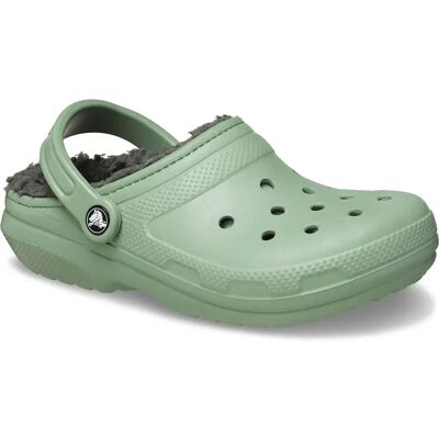 Crocs Zoccoli Classic Lined Moss / Multi EU 36-37 Crocs Zoccoli Classic Lined Moss / Multi EU 36-37
