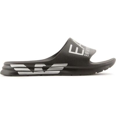 Ea7 Emporio Armani Ciabatte Xbp008_xk337 Black / Silver EU 39 Ea7 Emporio Armani Ciabatte Xbp008_xk337 Black / Silver EU 39
