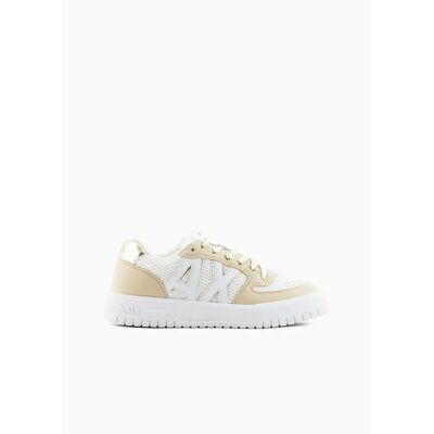 Armani Exchange Sneaker Xdx150_xv831 Off White / Dusty / Pal Gold EU 39 Armani Exchange Sneaker Xdx150_xv831 Off White / Dusty / Pal Gold EU 39