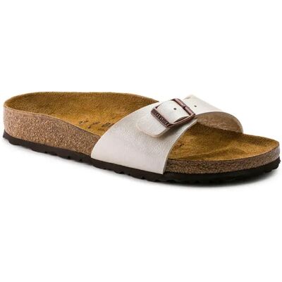 Birkenstock Sandali Madrid Birko-flor Graceful Pearl White EU 40 Birkenstock Sandali Madrid Birko-flor Graceful Pearl White EU 40