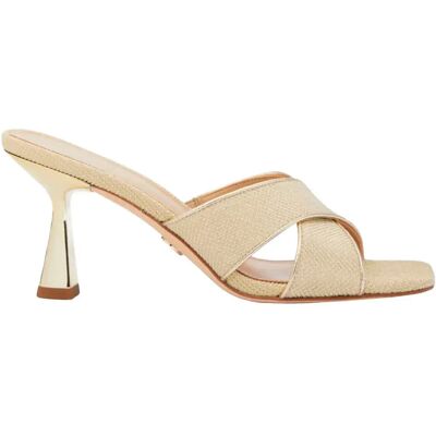 Michael Kors Sandali Con Tacco 0f3clms3b Pale / Gold EU 37 Michael Kors Sandali Con Tacco 0f3clms3b Pale / Gold EU 37