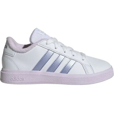 Adidas Sneaker Grand Court 2.0 Ftwr White / Blue Spark Met / Ice Lavender EU 28 1/2 Adidas Sneaker Grand Court 2.0 Ftwr White / Blue Spark Met / Ice Lavender EU 28 1/2