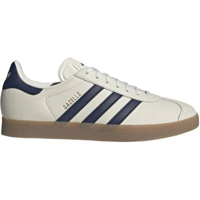 Adidas Originals Sneaker Gazelle Cloud White / Dark Blue / Gum 4 EU 40 Adidas Originals Sneaker Gazelle Cloud White / Dark Blue / Gum 4 EU 40