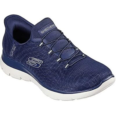 Skechers Sneaker Summits Navy Mesh / Silver Trim EU 41 Skechers Sneaker Summits Navy Mesh / Silver Trim EU 41