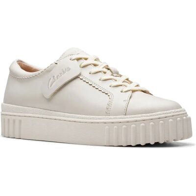 Clarks Shoes Sneaker Mayhill Walk Off White Leather EU 39 Clarks Shoes Sneaker Mayhill Walk Off White Leather EU 39