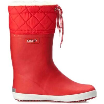 Aigle Stivali Da Pioggia Nb1122 Giboulee 2 Rouge / White EU 21 Aigle Stivali Da Pioggia Nb1122 Giboulee 2 Rouge / White EU 21