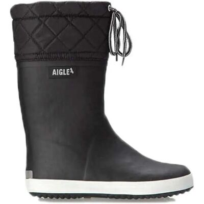 Aigle Stivali Da Pioggia Nb1132 Giboulee 2 Noir / White EU 19 Aigle Stivali Da Pioggia Nb1132 Giboulee 2 Noir / White EU 19