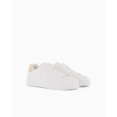 Armani Exchange Sneaker Xdx165_xv891 Optical White / Pale Gold EU 41 Armani Exchange Sneaker Xdx165_xv891 Optical White / Pale Gold EU 41