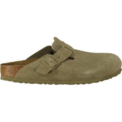 Birkenstock Zoccoli Boston Leve Narrow Fit Faded Khaki EU 41 Birkenstock Zoccoli Boston Leve Narrow Fit Faded Khaki EU 41