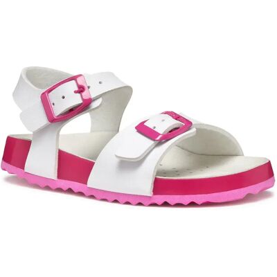 Geox Sandali Adriel I White / Fuchsia EU 24 Geox Sandali Adriel I White / Fuchsia EU 24
