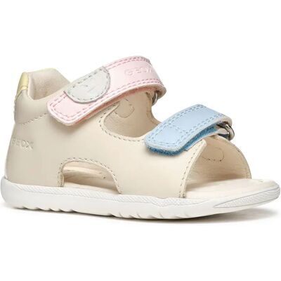Geox Sandali Macchia Light Ivory / Light Yellow EU 18 Geox Sandali Macchia Light Ivory / Light Yellow EU 18