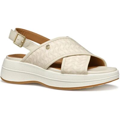 Geox Spherica Ecub-3 S Crema - Sandali Geox Spherica Ecub-3 S Crema - Sandali