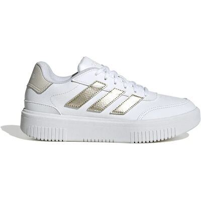 Adidas Sneaker Courtblock Cloud White / Cyber Met / Orbit Grey EU 40 Adidas Sneaker Courtblock Cloud White / Cyber Met / Orbit Grey EU 40