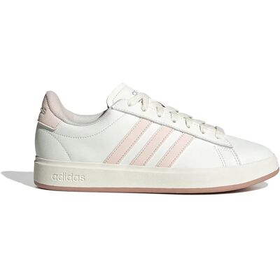 Adidas Sneaker Grand Court 2.0 Core White / Wonder Quartz / Linen Green Met EU 38 2/3 Adidas Sneaker Grand Court 2.0 Core White / Wonder Quartz / Linen Green Met EU 38 2/3