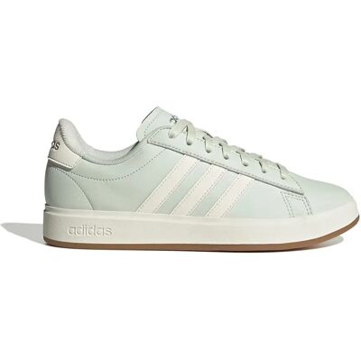 Adidas Sneaker Grand Court 2.0 Linen Green / Off White / Silver Met EU 38 Adidas Sneaker Grand Court 2.0 Linen Green / Off White / Silver Met EU 38