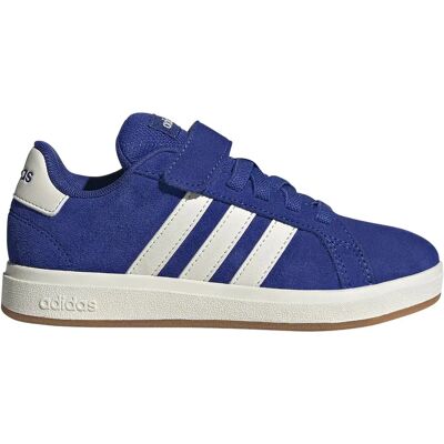 Adidas Sneaker Grand Court 00s El Semi Lucid Blue / Off White / Gum10 EU 31 1/2 Adidas Sneaker Grand Court 00s El Semi Lucid Blue / Off White / Gum10 EU 31 1/2