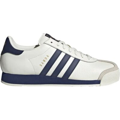 Adidas Originals Sneaker Samoa Off White / Dark Blue / Gold Met EU 44 Adidas Originals Sneaker Samoa Off White / Dark Blue / Gold Met EU 44