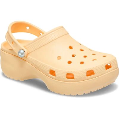 Crocs Zoccoli Classic Platform Pearl Golden Hour EU 33-34 Crocs Zoccoli Classic Platform Pearl Golden Hour EU 33-34