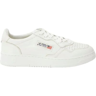 Autry Sneaker Medalist Low Solid Goat White EU 45 Autry Sneaker Medalist Low Solid Goat White EU 45