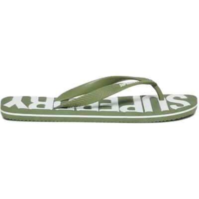 Superdry Infradito Core Logo Olive Khaki/Optic EU 42-43 Superdry Infradito Core Logo Olive Khaki/Optic EU 42-43