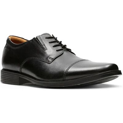 Clarks Shoes Scarpe Tilden Cap Black Leather EU 44 Clarks Shoes Scarpe Tilden Cap Black Leather EU 44