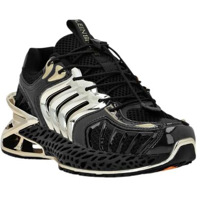 Philipp Plein Sport Sneaker Thunder Stroke Black / Gold EU 41 Philipp Plein Sport Sneaker Thunder Stroke Black / Gold EU 41