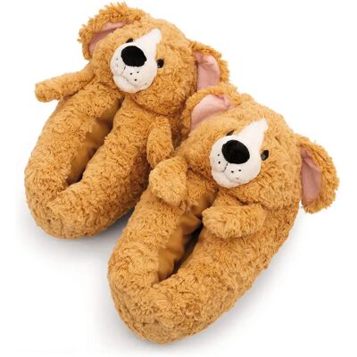 Pantofole peluche NICI Green - 40-43 Pantofole peluche NICI Green - 40-43