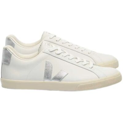 Veja Sneaker Esplar Logo Extra White / Silver EU 38 Veja Sneaker Esplar Logo Extra White / Silver EU 38