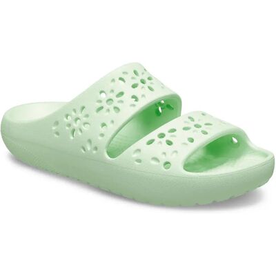Crocs Ciabatte Classic Floral Cut Out Jade Tint EU 39-40 Crocs Ciabatte Classic Floral Cut Out Jade Tint EU 39-40