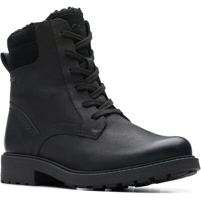 Clarks Shoes Stivali Orinoco 2 Spc Gore-tex® Black Warmlined Leather EU 41 Clarks Shoes Stivali Orinoco 2 Spc Gore-tex® Black Warmlined Leather EU 41