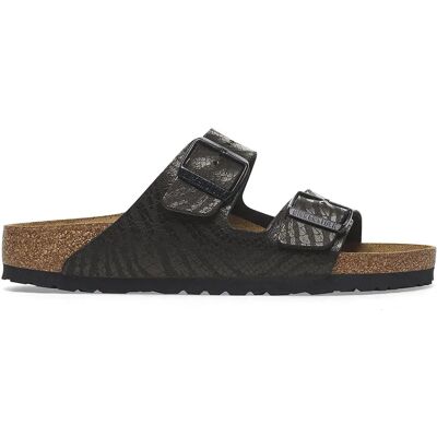 Birkenstock Sandali Stretti Arizona Synthetic Zebra Black EU 37 Birkenstock Sandali Stretti Arizona Synthetic Zebra Black EU 37
