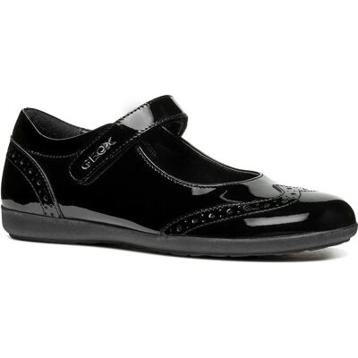 Geox Scarpe Iberide Black Patent / Border Black EU 33 Geox Scarpe Iberide Black Patent / Border Black EU 33