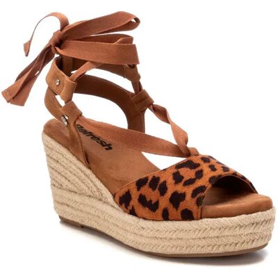 Refresh Sandali Con Zeppa 173135 Suede Camel EU 37 Refresh Sandali Con Zeppa 173135 Suede Camel EU 37