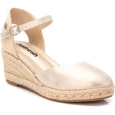 Refresh Espadrillas Con Zeppa 172859 Gold EU 38 Refresh Espadrillas Con Zeppa 172859 Gold EU 38