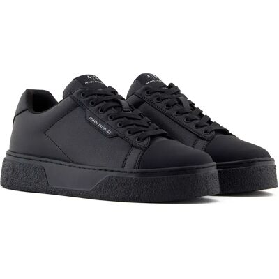 Armani Exchange Sneaker Xm001666_af1913 Black / Black EU 42 Armani Exchange Sneaker Xm001666_af1913 Black / Black EU 42