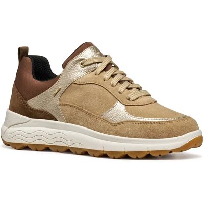 Geox Sneaker Spherica x B Abx Dark Sand / Light Gold EU 40 Geox Sneaker Spherica x B Abx Dark Sand / Light Gold EU 40