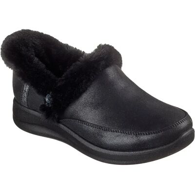 Skechers Pantofole Cozy Escape Black Microleather / Faux Fur EU 36 Skechers Pantofole Cozy Escape Black Microleather / Faux Fur EU 36